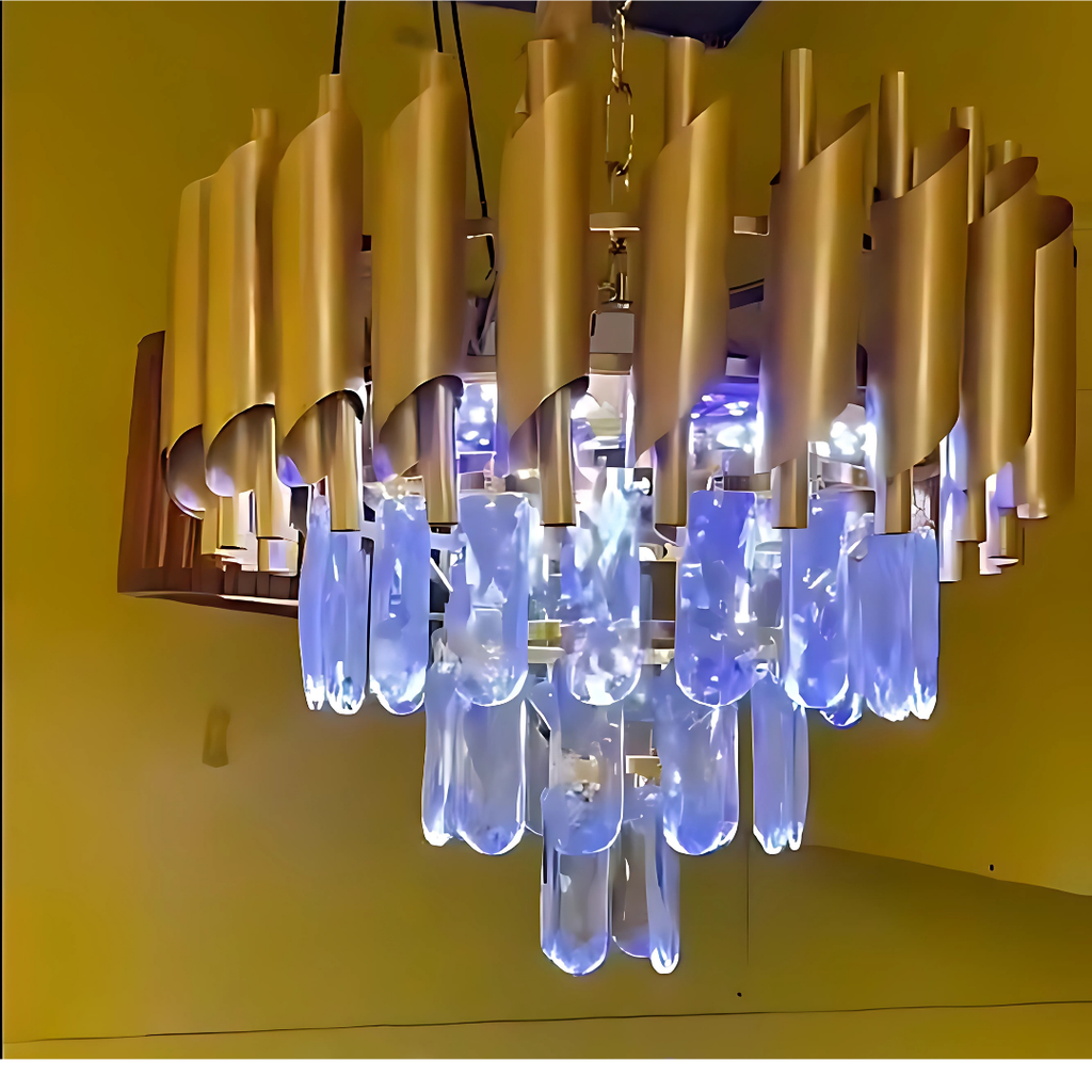 Golden Rhapsody Chandelier